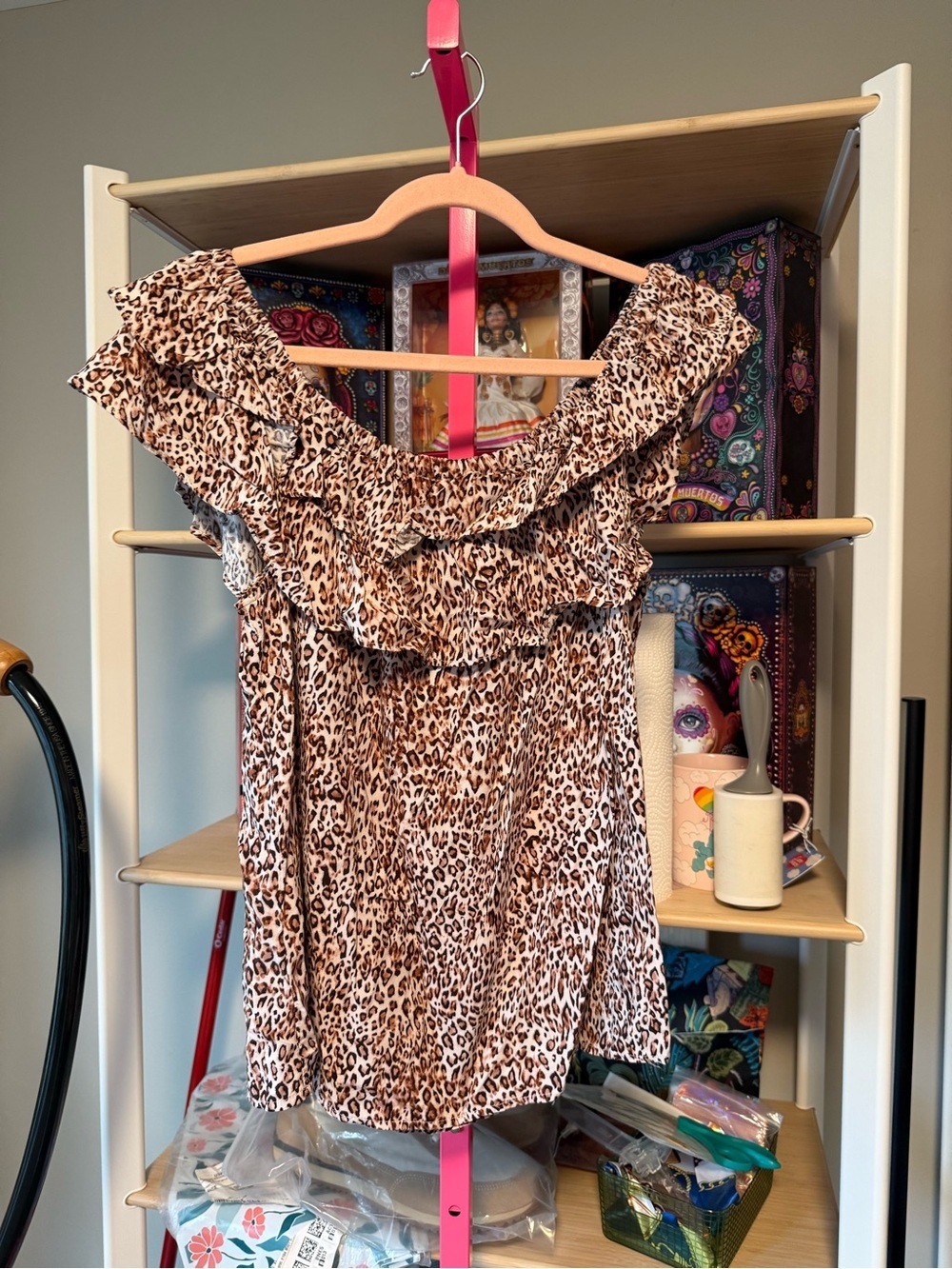 CeCe Off the Shoulder Animal Print Top 🐆✨
